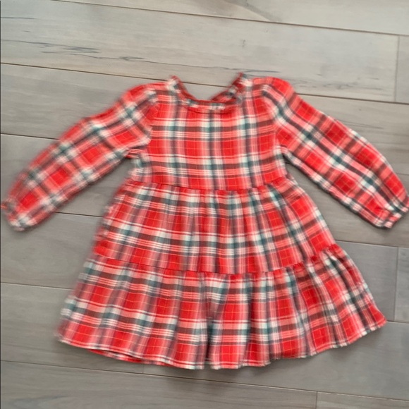 Cat & Jack Other - Cat & Jack Red Plaid Casual Dress